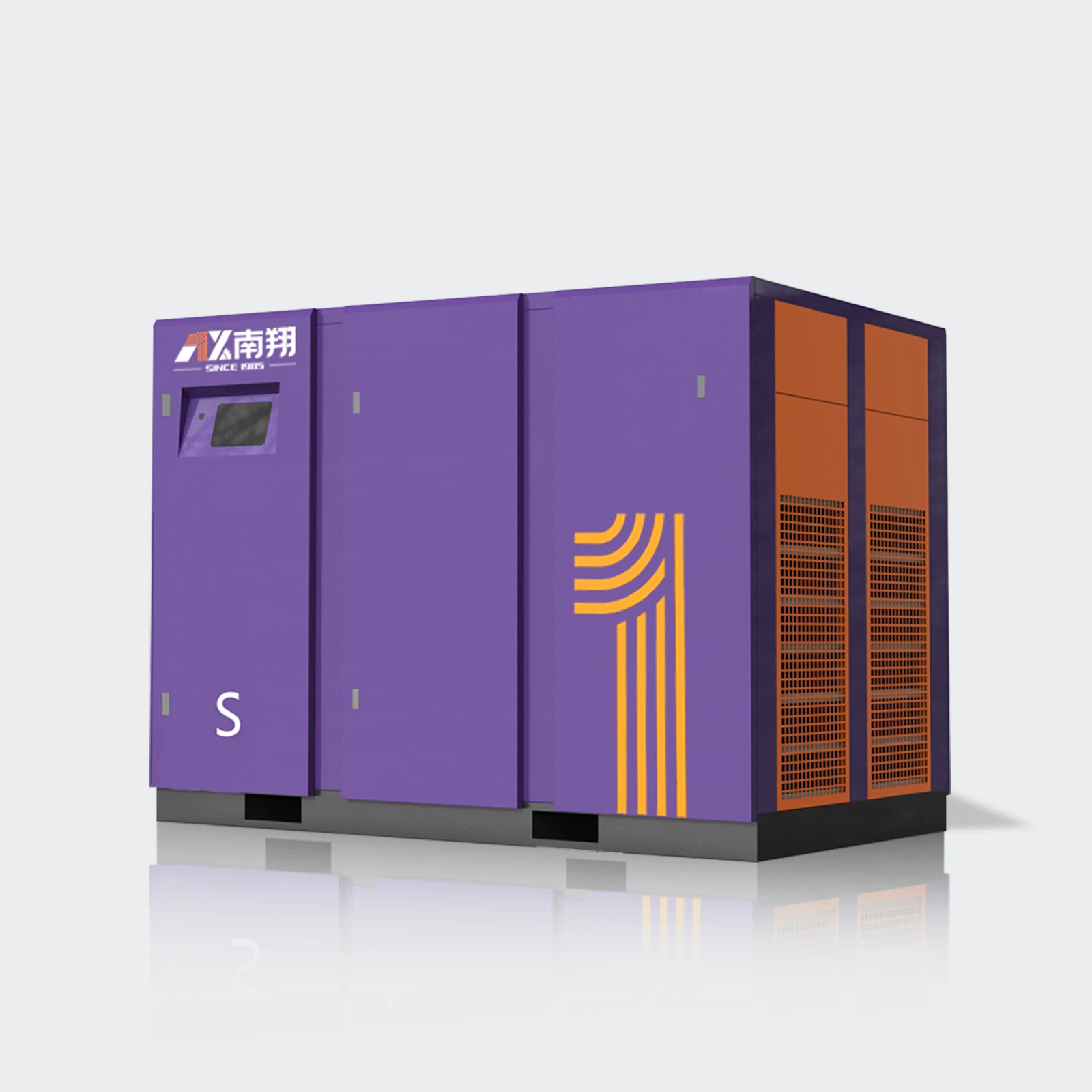 Kompresor udara sekrup putar kecepatan variabel dua tahap