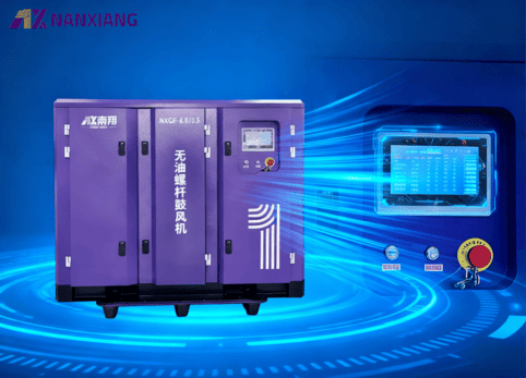 Soffiante a vite senza olio